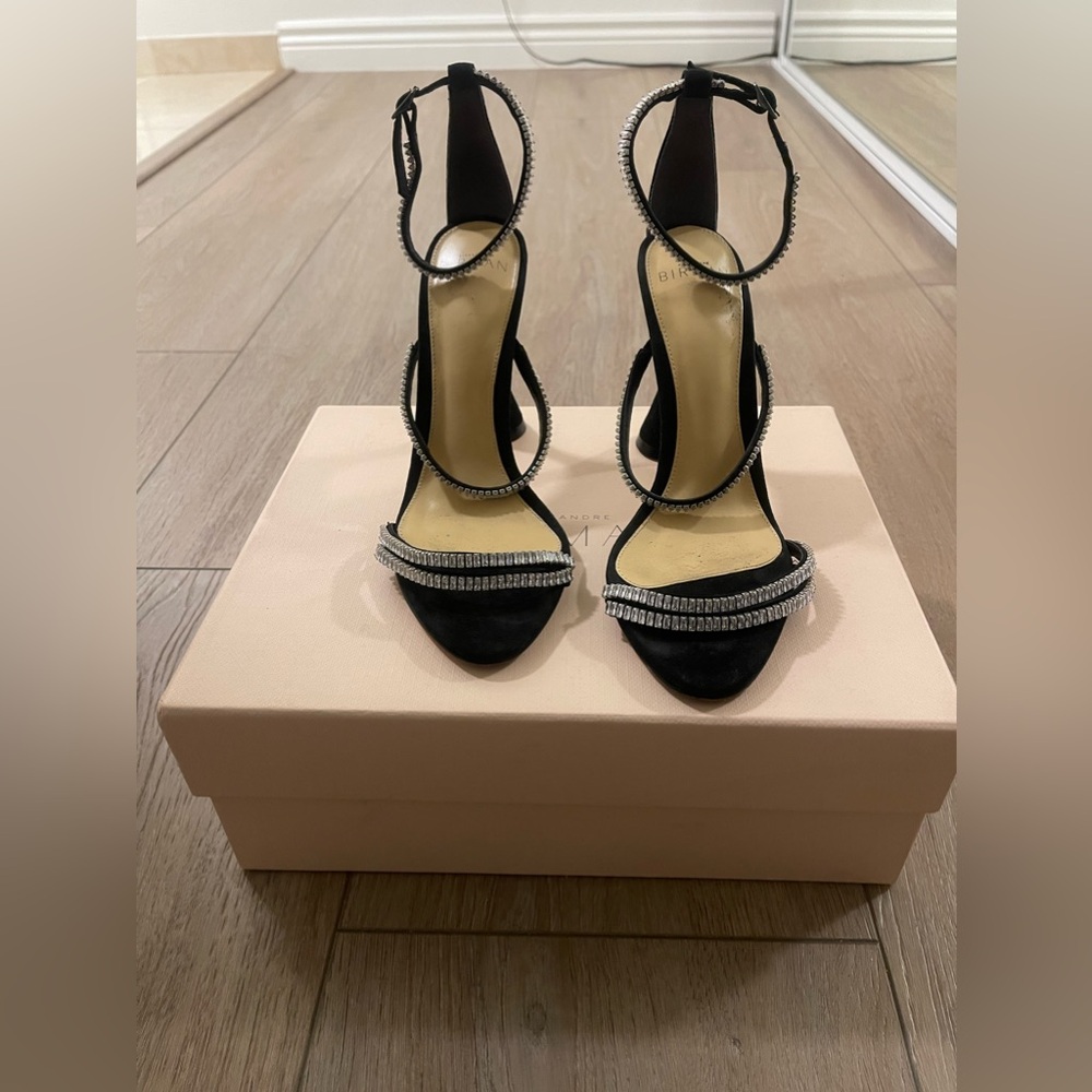 Alexander Birman Rhinestone Studded Heels
